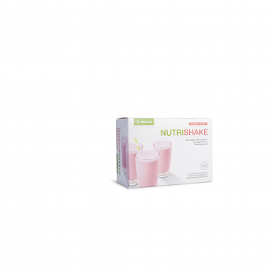 "Nutrishake", protein drink, chocolate, strawberry and vanilla taste neolife 7