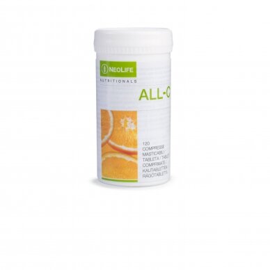„All C“, vitamino C maisto papildas, kramtomosios tabletės Neolife