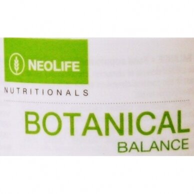 Botanical Balance, food supplement Neolife