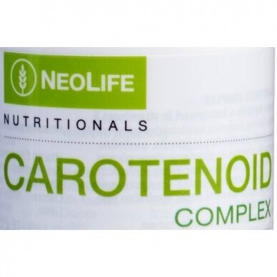 „Carotenoid Complex“, karotenoidų maisto papildas Neolife 3