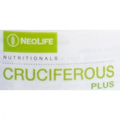 „Cruciferous Plus“, kryžmažiedžių maisto papildas Neolife