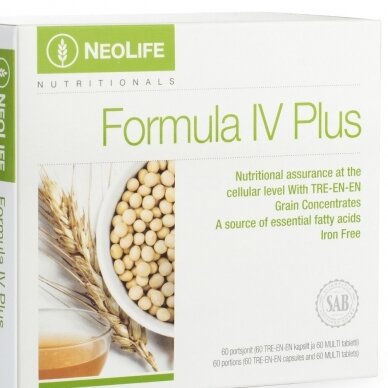 „Formula IV Plus“, polivitaminų ir mineralų maisto papildas Neolife 2