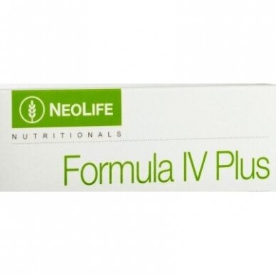 „Formula IV Plus“, polivitaminų ir mineralų maisto papildas Neolife 4
