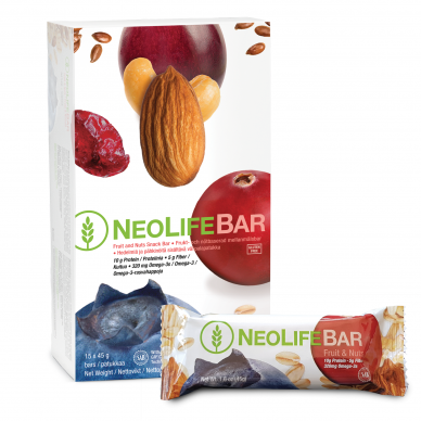„NeoLifeBar“закуска фруктов и орехов 2
