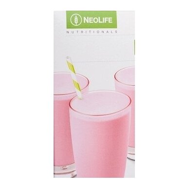 "Nutrishake", protein drink, chocolate, strawberry and vanilla taste neolife 3