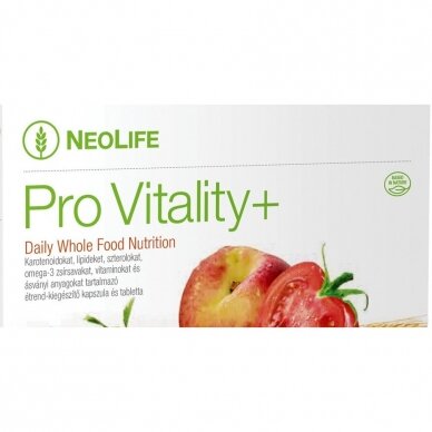 „Pro Vitality+“, maisto papildas Neolife