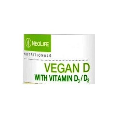 Vegan D, vitamino D maisto papildas Neolife 3