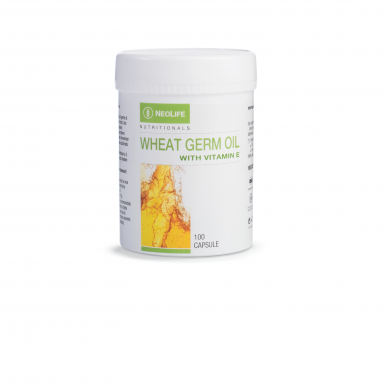 „Wheat Germ Oil with Vitamin E“, vitamino E maisto papildas Neolife